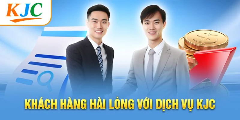 Khách hàng hài lòng với dịch vụ KJC